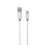 Kabel USB iPhone Lightning 1m biały VIDVIE CB442 2.4A